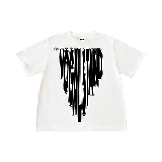 White Pyramid Logo T-Shirt